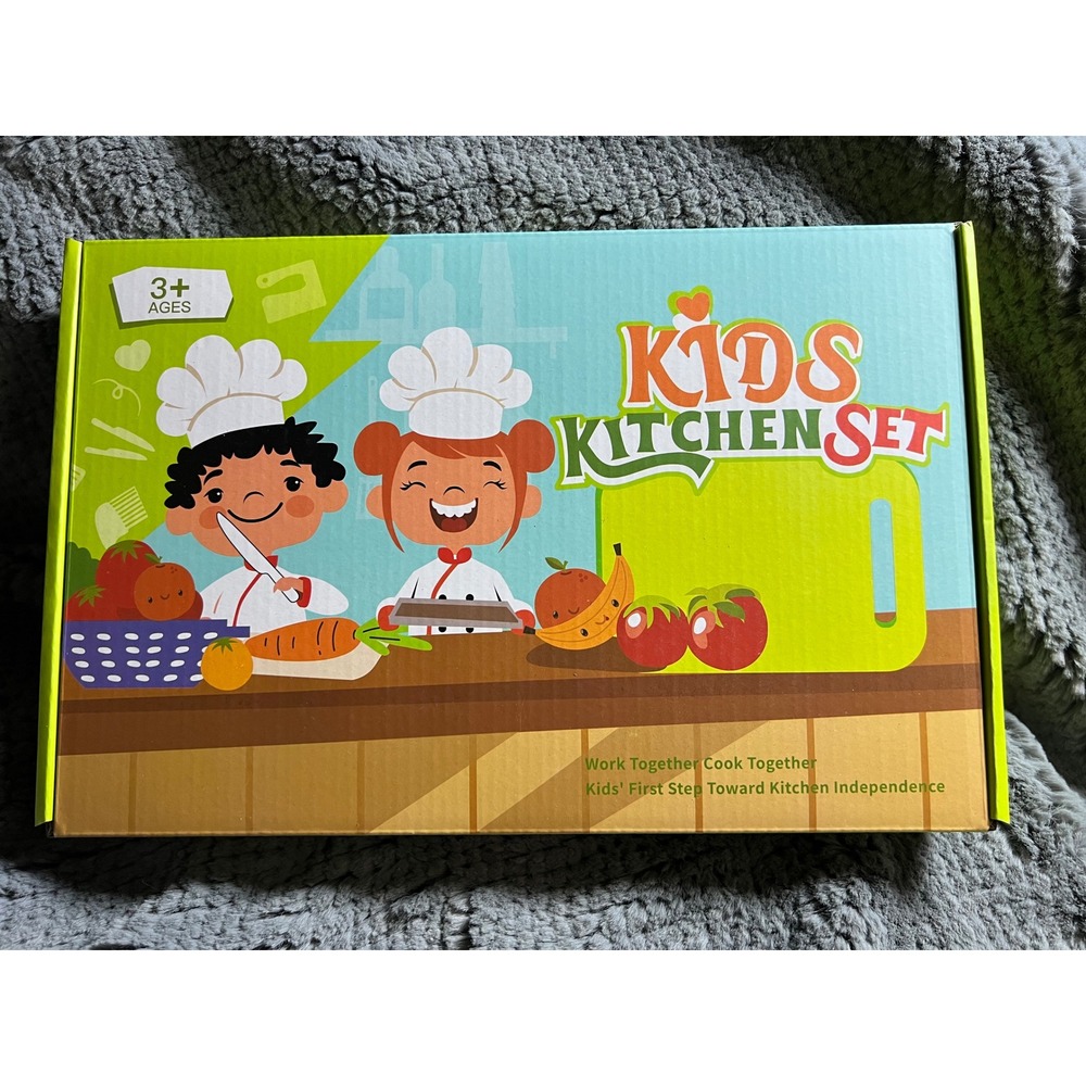 Kids Kitchen Set‎ Cooking Toy KC001 Ages 3+ Educational Culinary Play Set New